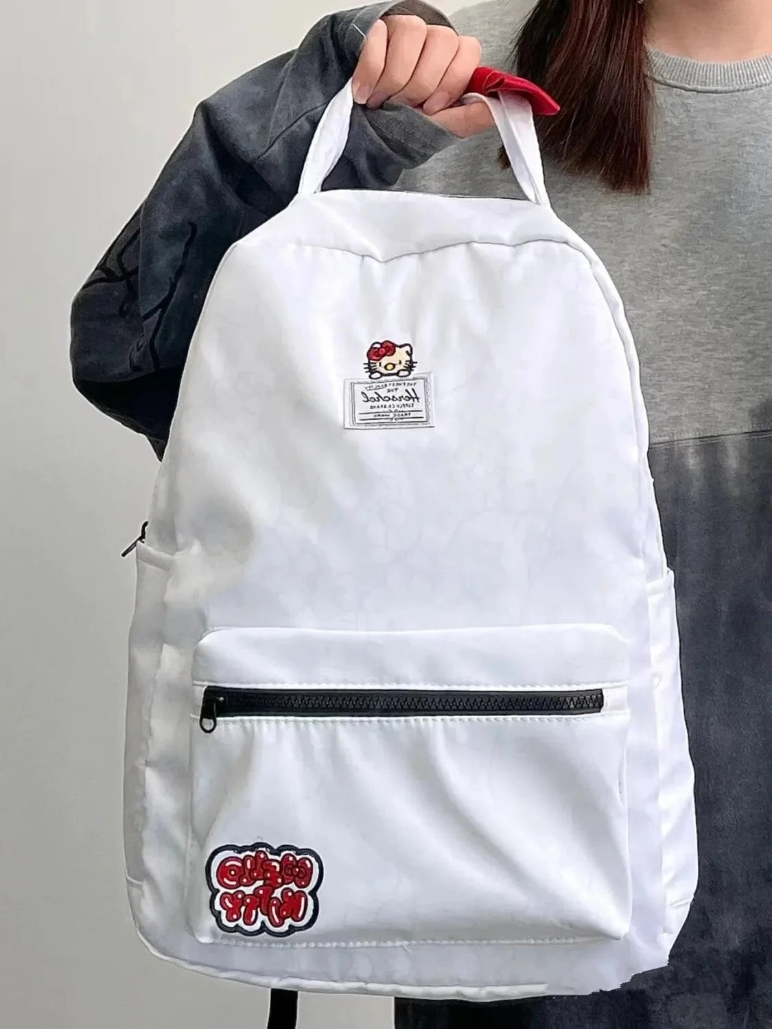 Hello Kitty by  Women'S Large Capacity Kawaii Backpack